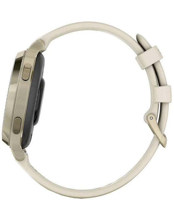 GARMIN Lily® 2 Active Lunar Gold with Bone Silicone Strap (Προπαραγγελία)