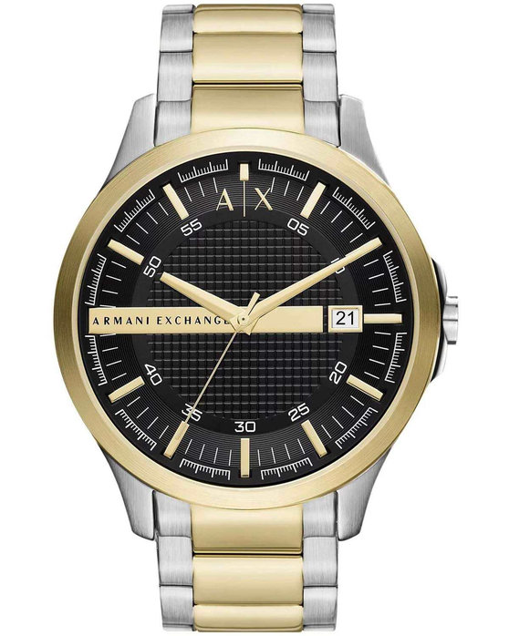 ARMANI EXCHANGE Hampton Two Tone Stainless Steel Bracelet