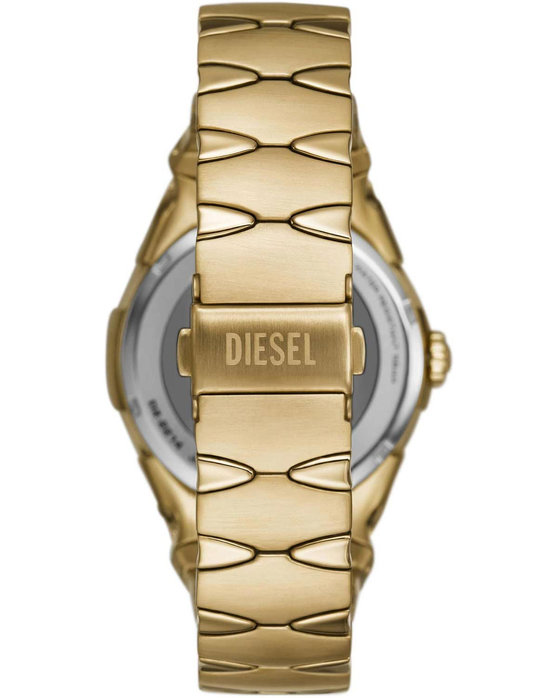 DIESEL D-Sruptor Gold Stainless Steel Bracelet