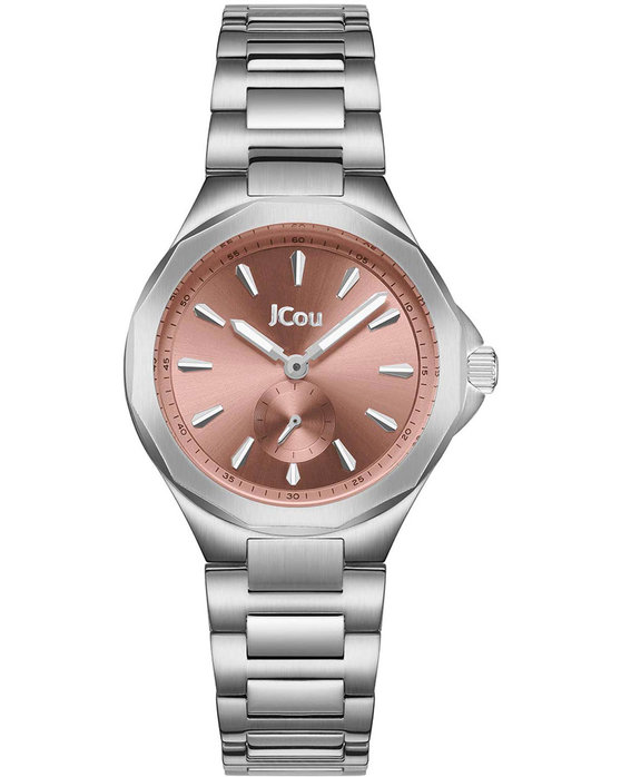 JCOU Aurelia Silver Stainless Steel Bracelet