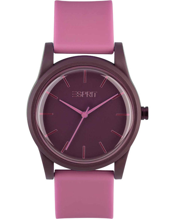 ESPRIT Joy Purple Silicone Strap