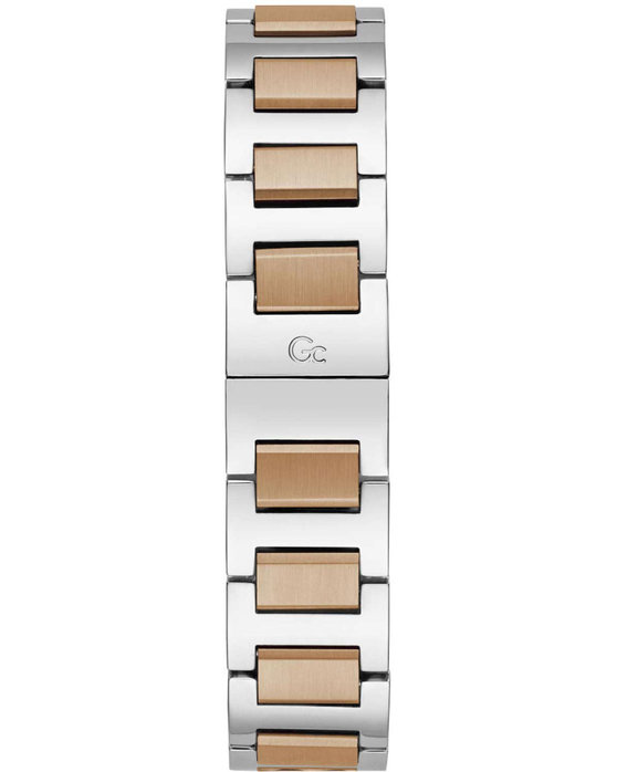 GUESS Collection Legacy Crystals Two Tone Stainless Steel Bracelet