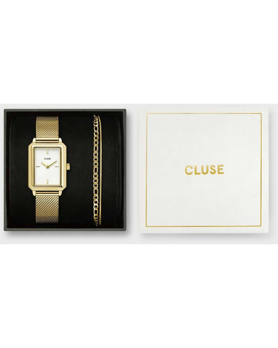 CLUSE Fluette Gold Stainless Steel Bracelet Gift Set