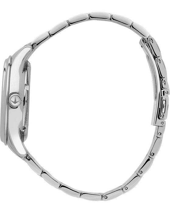 LUCIEN ROCHAT Montreux Silver Stainless Steel Bracelet