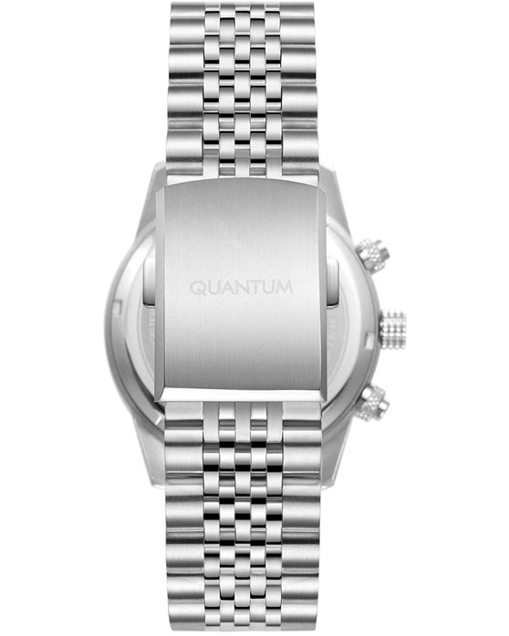 QUANTUM Adrenaline Chronograph Silver Metallic Bracelet