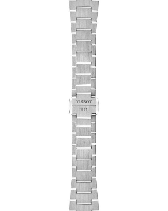 TISSOT T-Classic PRX Diamonds Silver Stainless Steel Bracelet