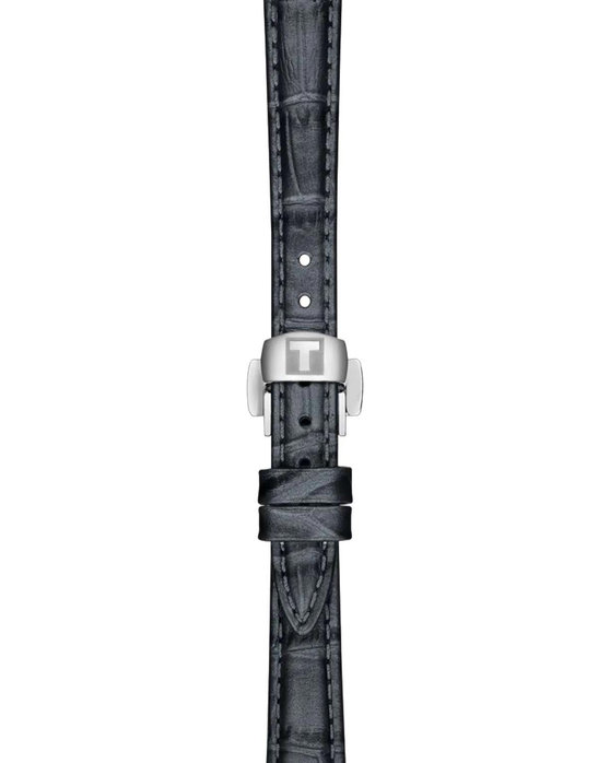 TISSOT T-Lady Desir Grey Leather Strap