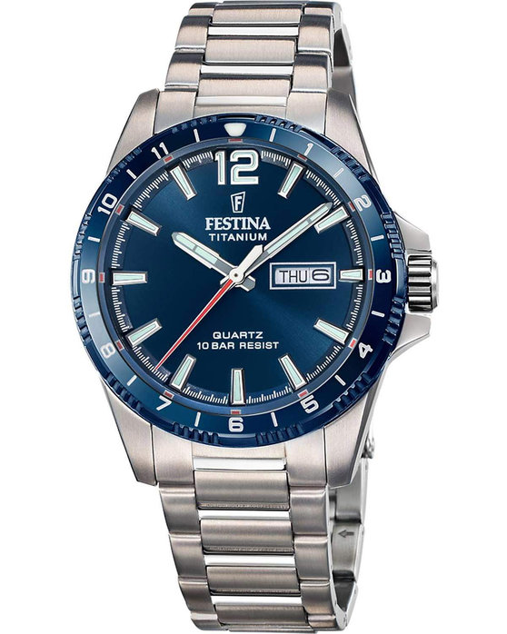 FESTINA Silver Titanium Bracelet