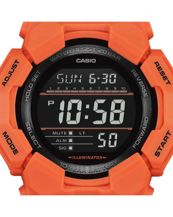 G-SHOCK Dual Time Chronograph Orange Bio-based Resin Strap