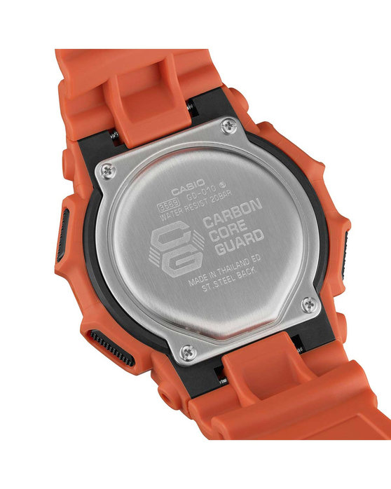 G-SHOCK Dual Time Chronograph Orange Bio-based Resin Strap