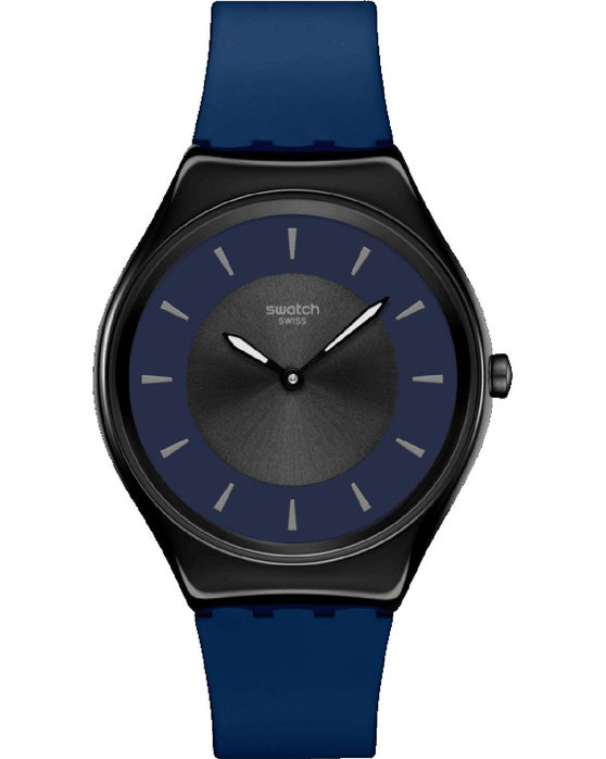 SWATCH Duet Dusk Blue Silicone Strap