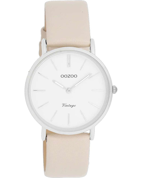 OOZOO Vintage Beige Leather Strap