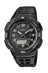 CASIO Collection Black Rubber Strap