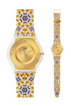 SWATCH Seminato Multicolor Rubber Strap