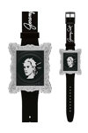 SWATCH & Fashion Swatch Portrait Black Rubber Strap