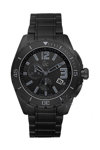 GUESS Collection Chronograph Black Steel Bracelet