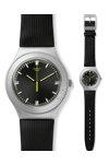 SWATCH Bello Nero Black Rubber Strap