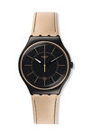 SWATCH Sandstorm III Beige Leather Strap