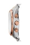 Michael KORS Lexington Chrono Τri Tone Stainless Steel Bracelet