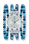 SWATCH Apres Ski Blues Prohibition Blue Plastic Bracelet