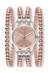 SWATCH Apres Ski Pink Prohibition Pink Plastic Bracelet