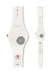 SWATCH Valentine's Special 2016 White Rubber Strap