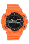 JAGA Chrono Orange Rubber Strap