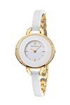 PIERRE LANNIER Ladies White Ceramic & Stainless Steel Bracelet