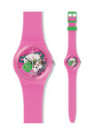 SWATCH Floralia Flowerfull Pink Silicone Strap