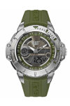 CATERPILLAR Anadigit Chronograph Green Rubber Strap