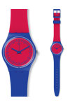 SWATCH BLUE LOOP Two Tone Silicone Strap