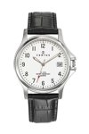 CERTUS Classic Mens Black Leather Strap