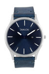 DUKUDU Jorgen Blue Leather Strap