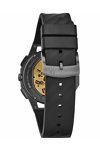 BULOVA Curv Chronograph Titanium Case Black Rubber Strap