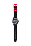 SWATCH Swissness Sistem Schwiiz Automatic Black Silicone Strap