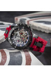 QUANTUM Hunter Chronograph Red Silicone Strap