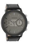 OOZOO Timepieces Black Leather Strap