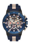 QUANTUM Hunter 535 Chronograph Blue Silicone Strap