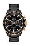 BULOVA Marine Star Chronograph Black Stainless Steel Bracelet