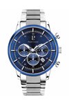 PIERRE LANNIER Chronograph Silver Stainless Steel Bracelet