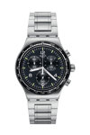 SWATCH Irony Night Flight Chronograph Silver Metallic Bracelet