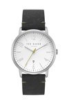 TED BAKER Daniel Grey Leather Strap