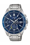 CASIO Edifice Solar Chronograph Silver Stainless Steel Bracelet