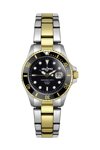 AQUADIVER Water Master I Two Tone Stainless Steel Bracelet 300M 33mm