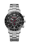 WENGER Roadster Chronograph Silver Stainless Steel Bracelet