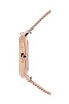 PIERRE LANNIER Eolia Crystals  Rose Gold Stainless Steel Bracelet