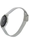 PIERRE LANNIER Pure Silver Stainless Steel Bracelet