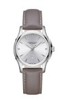 HAMILTON Jazzmaster Crystals Automatic Brown Leather Bracelet