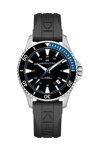 HAMILTON Khaki Navy Scuba Automatic Black Rubber Strap