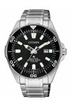 CITIZEN Eco-Drive Divers Silver Titanium Bracelet